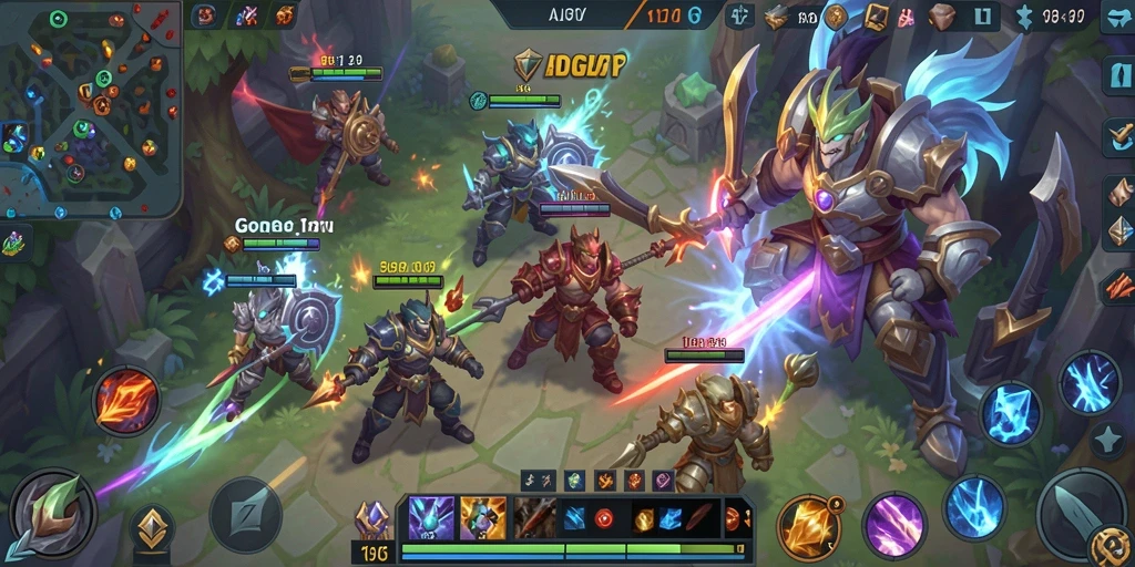 Tampilan menakjubkan dari gameplay ADG62 yang penuh aksi.