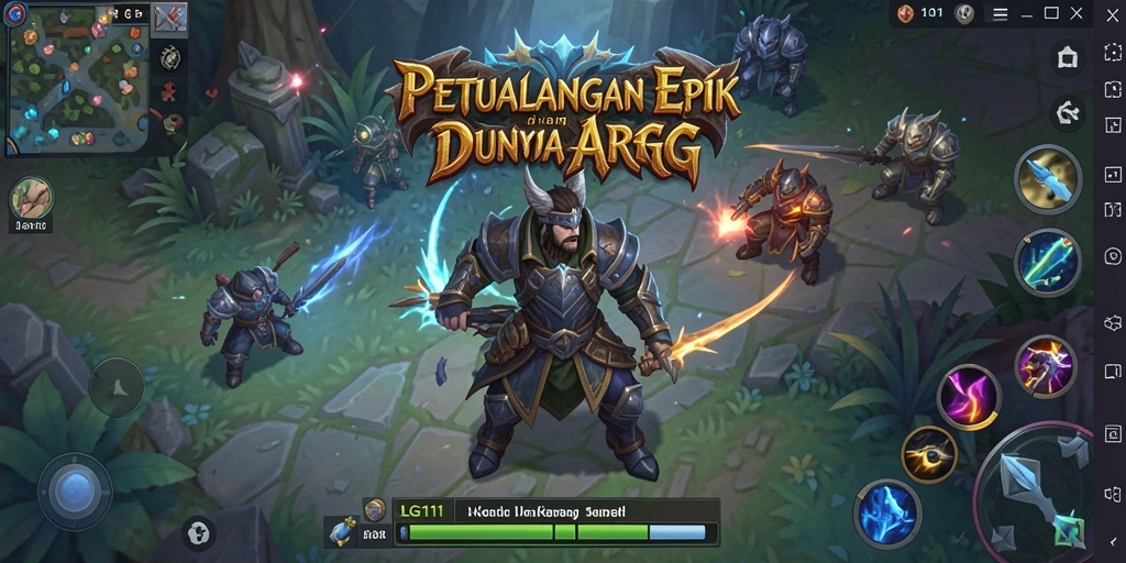 Gameplay dinamis dan seru dalam dunia LG111.