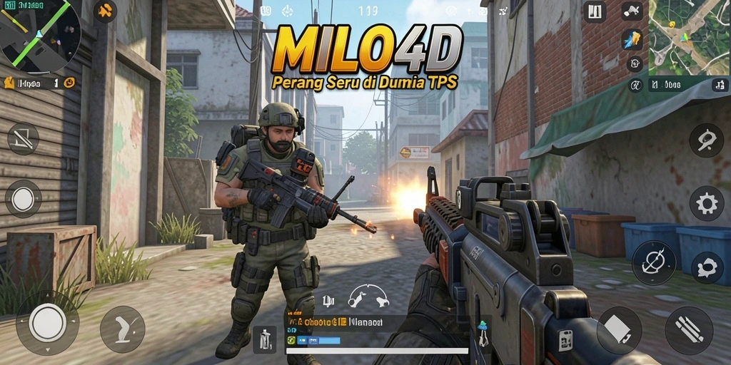 Screenshot gameplay TPS yang mendebarkan di MILO4D.