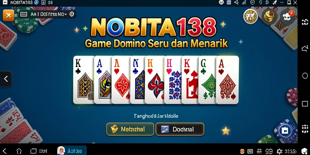 Tampilan gameplay seru dalam NOBITA138 dengan grafis menarik.