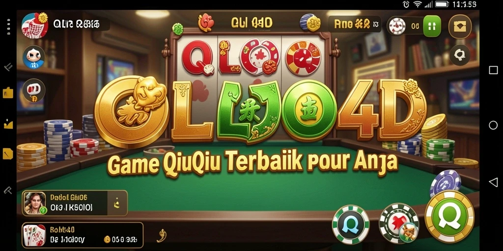 Screenshot gameplay OLLO4D yang menampilkan aksi seru QiuQiu.