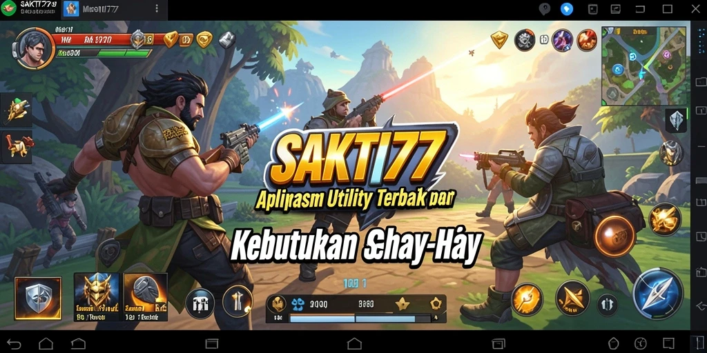 Tampilan antarmuka SAKTI77 yang intuitif dan menarik.