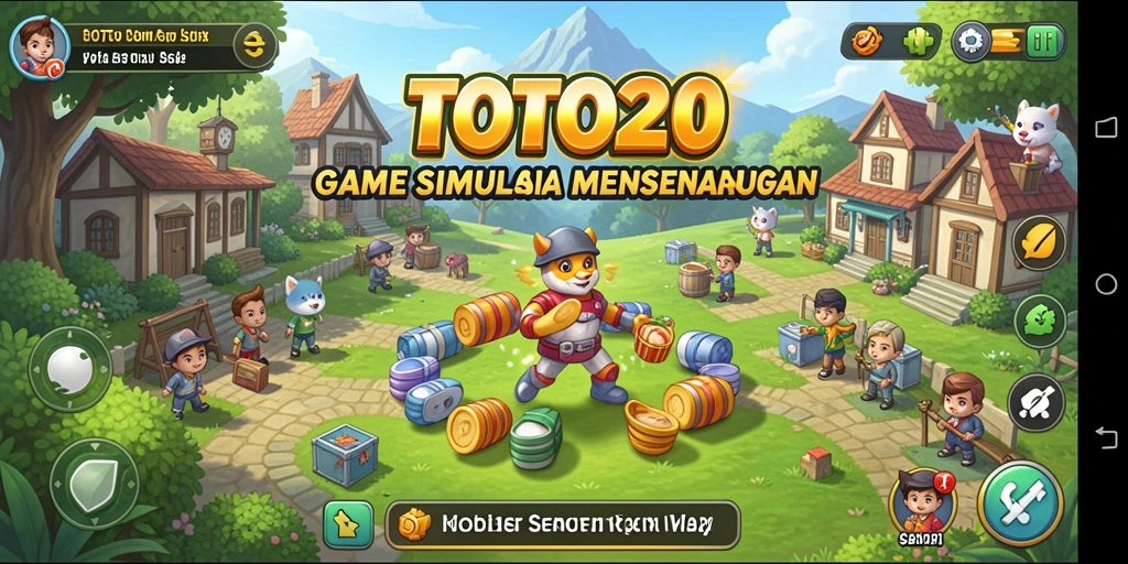 Tampilan gameplay menarik dalam TOTO20 dengan grafis yang memukau.